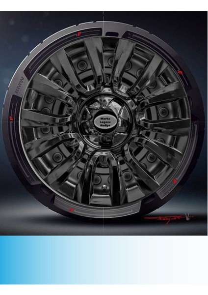 Chevrolet Epica 15 Inç Jant Kapağı Amblemli Piano Black (4-Adet) 206 MJDT-MB-4867 fiyatları