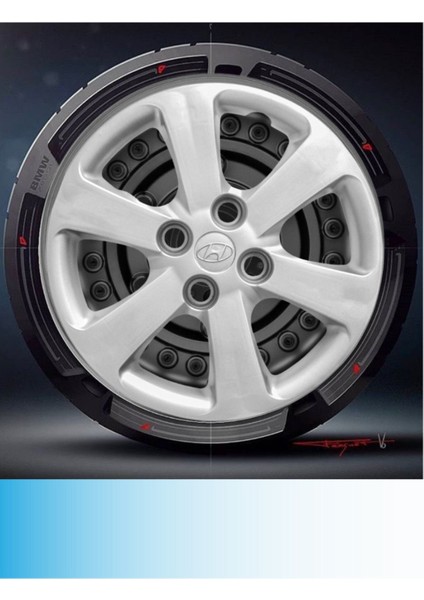 Hyundai Accent Blue 14 Inç Jant Kapağı Amblemli (4-Adet) 159 MJDT-MB-2636 fiyatları
