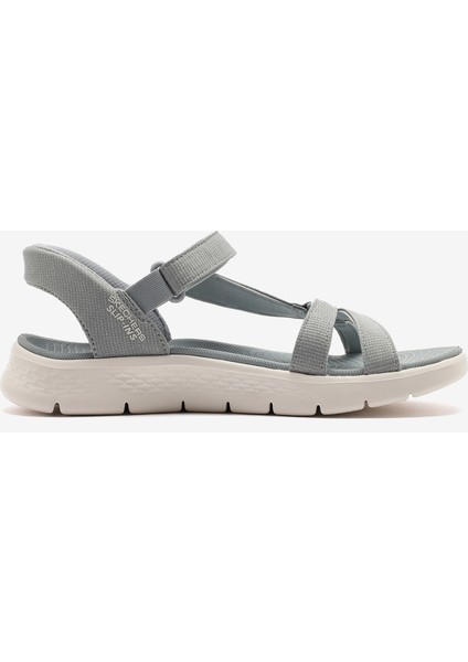 Go Walk Flex Sandal - Illuminate Kadın Gri Sandalet 141481 Gry