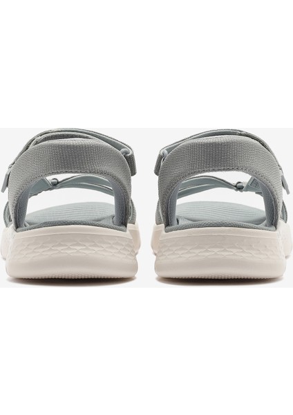 Go Walk Flex Sandal - Illuminate Kadın Gri Sandalet 141481 Gry
