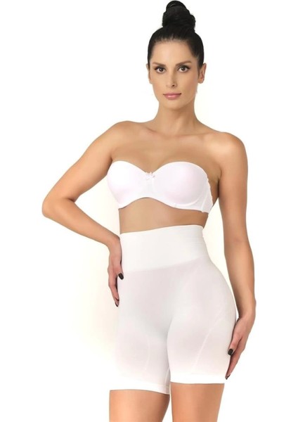 Modlive Beyaz Emay 2017 Düşük Bel Double Pantalon Korse fiyatları