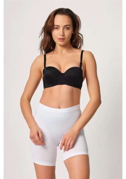 Modlive Beyaz Emay 3003 Soft Paçalı Boxer modelleri