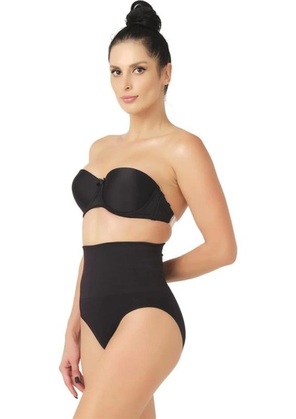 Modlive Siyah Emay 2021 Double Düşük Bel Slip Korse