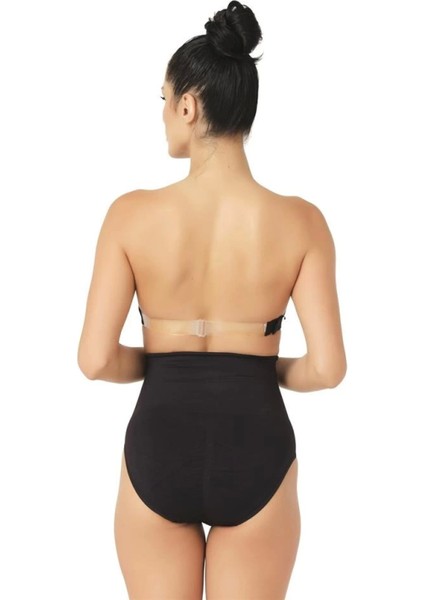 Modlive Siyah Emay 2021 Double Düşük Bel Slip Korse fiyatları