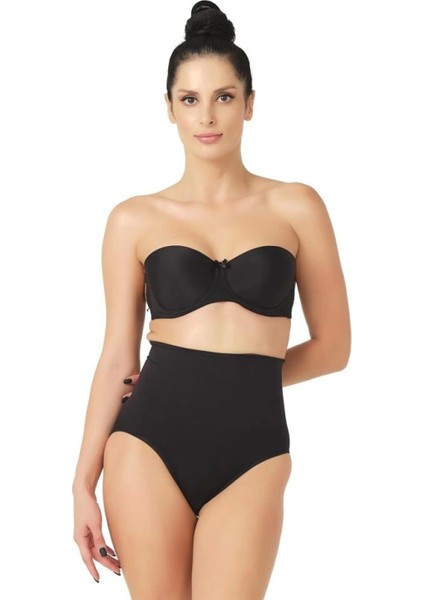 Modlive Siyah Emay 2021 Double Düşük Bel Slip Korse modelleri