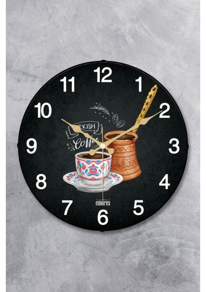 25 cm modern plastik cam duvar saati, beyaz renk, şık ve fonksiyonel tasarım