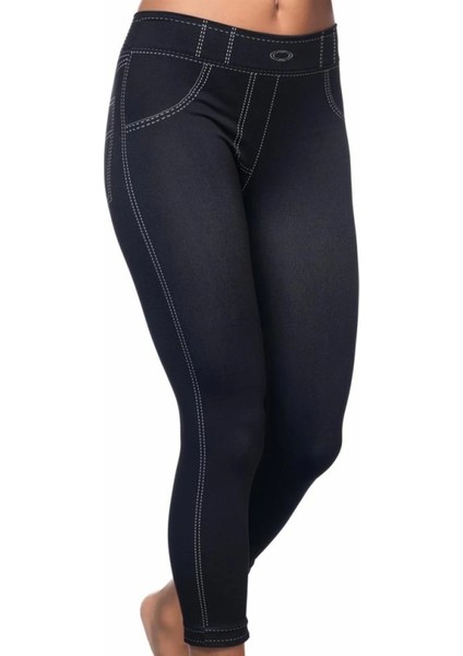 Modlive Siyah Emay 3801 Soft Kot Tayt