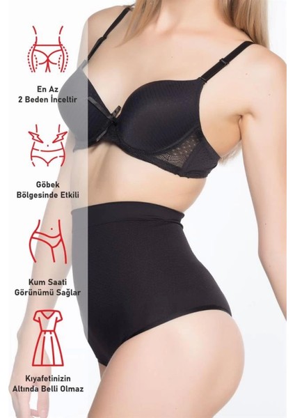 Modlive Siyah Emay 2054 Masajlı String Korse fırsatları