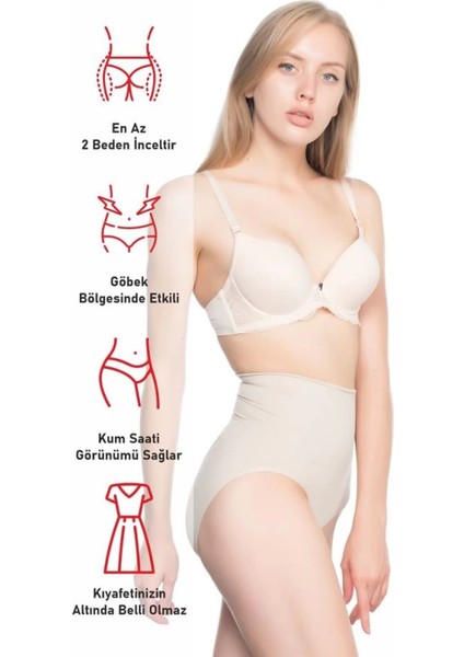 Modlive Ten Emay 2021 Double Düşük Bel Slip Korse fırsatları