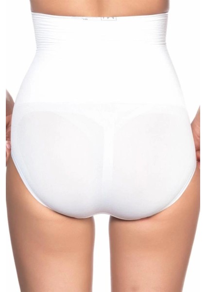 Modlive Beyaz Emay 2029 Masajlı Double Slip Korse modelleri