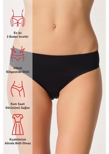 Modlive Siyah Emay 2803 Yapıştırma Lazer Kesim Külot fırsatları