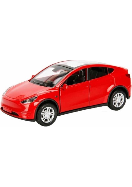 Tesla Araba 1:36 Tesla-Y Sesli ve Işıklı Die Cast Çek Bırak Araba 1 Adet Fiyatıdır modelleri