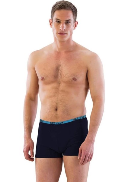 Modlive Lacivert Emay 6950 Erkek Boxer