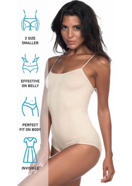 Modlive Ten Emay 1923 Soft Ip Askılı Çıtçıtlı Body indirimleri