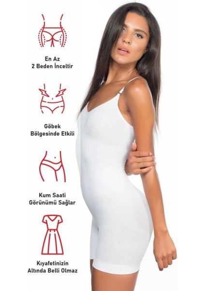 Modlive Beyaz Emay 2059 Boxer Boy Korse fırsatları