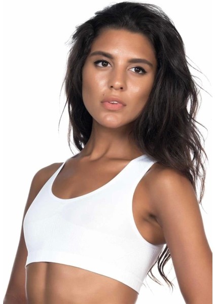 Modlive Beyaz Emay 4051 Büstiyer Korse modelleri