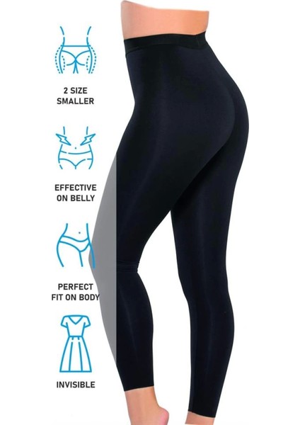 Modlive Siyah Emay 2710 Lazer Kesim Tayt Korse modelleri