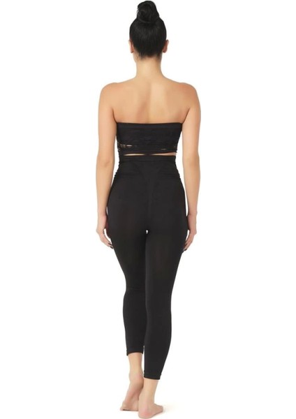 Modlive Siyah Emay 3810 Tayt Korse modelleri