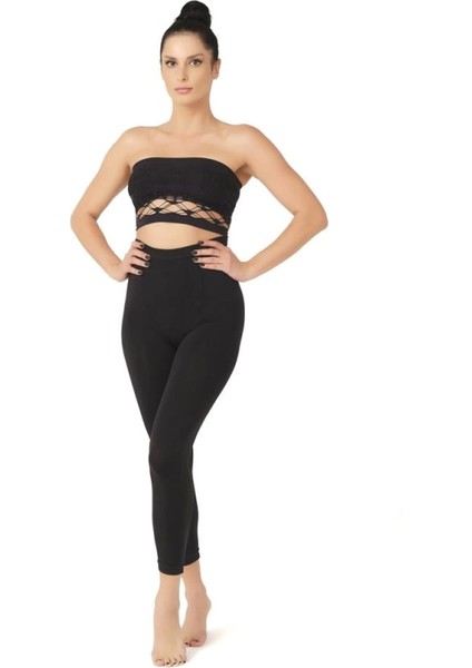 Modlive Siyah Emay 3810 Tayt Korse fırsatları