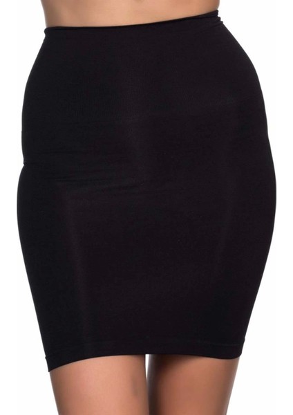 Modlive Siyah Emay 2050 Külotlu Jüpon Korse