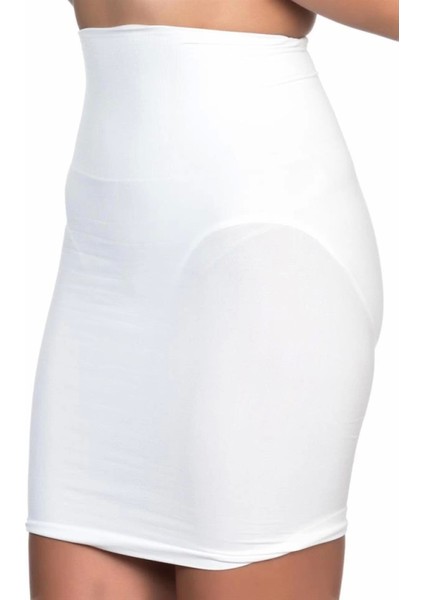 Modlive Beyaz Emay 2050 Külotlu Jüpon Korse