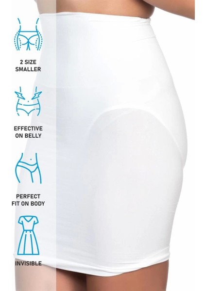 Modlive Beyaz Emay 2050 Külotlu Jüpon Korse fırsatları