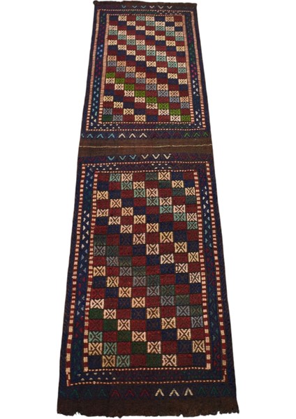 El Dokuma Yün Yolluk Konya Çumra Kilimi 0114 - Antika - Çok Renkli modelleri