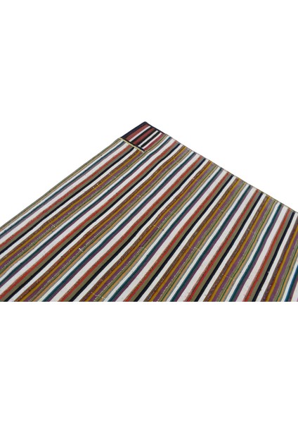 El Dokuma Pamuk Yörük Kilimi 0111 - Yeni - Çok Renkli fırsatları