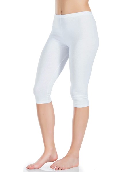 - Battal Lastikli Kısa Kadın Tayt 411B