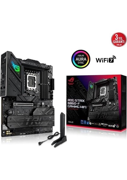 Rog Strıx B860-F Gamıng Wıfı-7 Ddr5 HDMI Dp Pcıe 5.0 1851P Atx