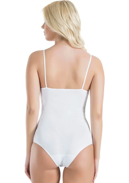 - Ip Askılı Dantelli Kadın Body 334