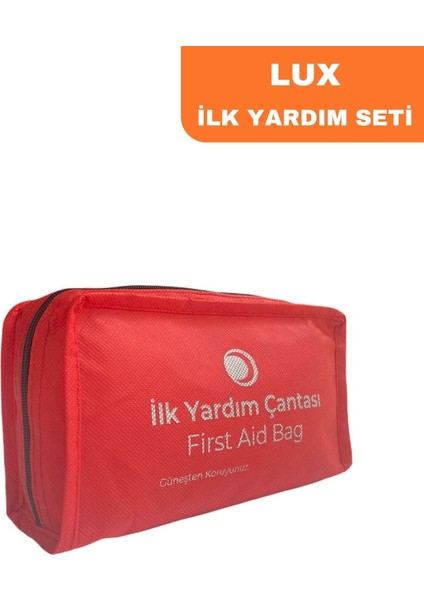 Pratik ve şık ilk yardım çantası, güvenle kullanabileceğiniz şık paket