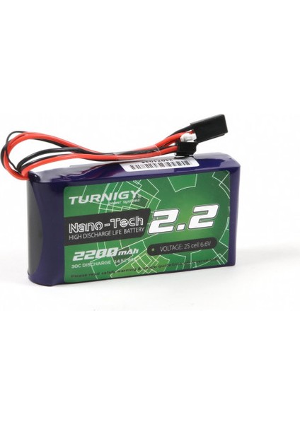 Nano-Tech 2200MAH 2s 30C Lifepo4 Verici/alıcı Pil