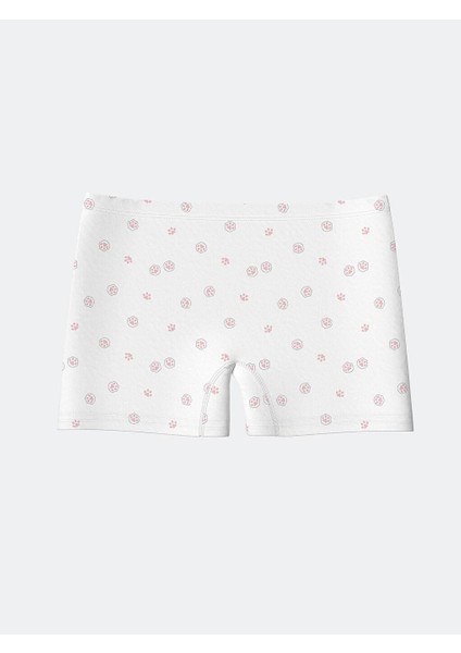 Baskılı Kız Çocuk Boxer 3'lü modelleri