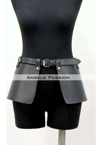 Modlive Şık Bel Üzeri Deri Etek Kemer - APFT623_S1