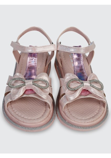 Kız Çocuk Sandalet 31-35 Numara Pudra modelleri