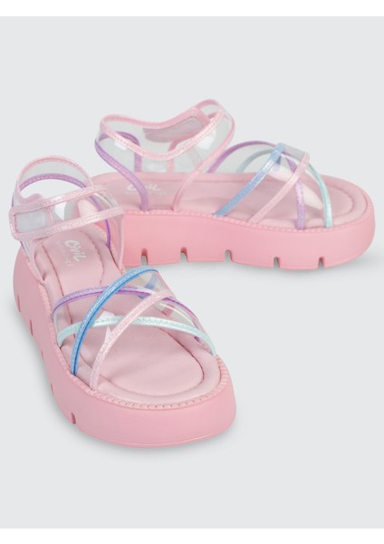 Kız Çocuk Sandalet 32-36 Numara Pembe modelleri
