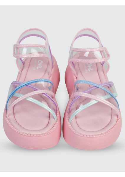 Kız Çocuk Sandalet 32-36 Numara Pembe fırsatları