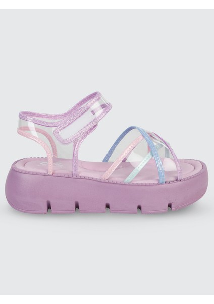 Kız Çocuk Sandalet 32-36 Numara Lila