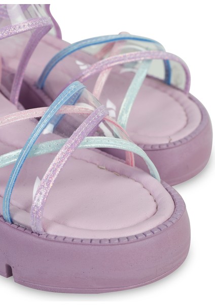 Kız Çocuk Sandalet 32-36 Numara Lila fırsatları