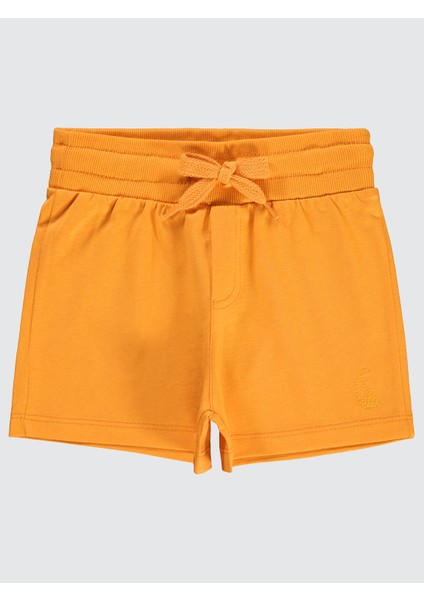 Erkek Çocuk Şort 2-5 Yaş Açık Oranj