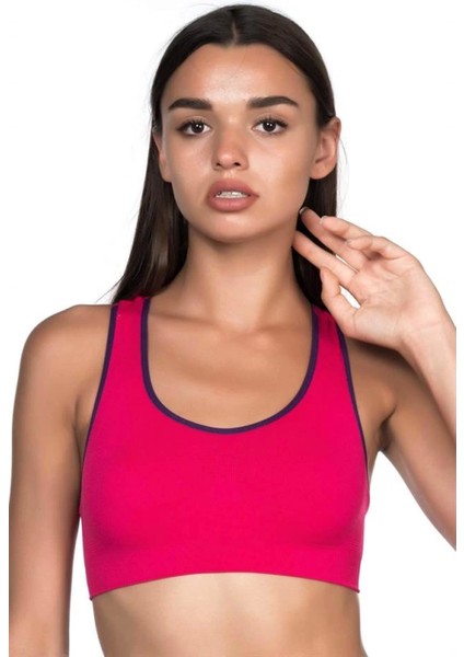 Modlive Fuşya Emay 4024 Double Sütyen Korse