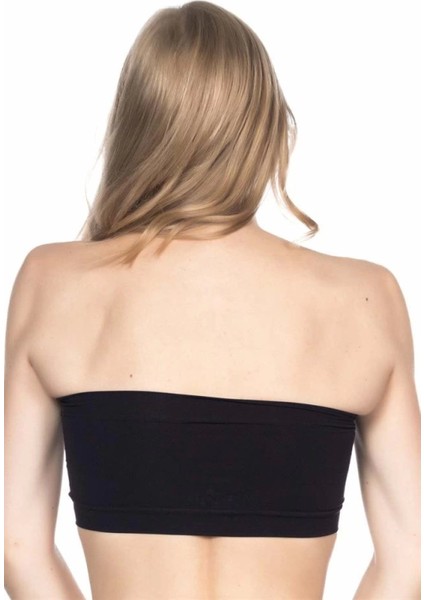 Modlive Siyah Emay 4022 Pedli Straplez Korse fiyatları