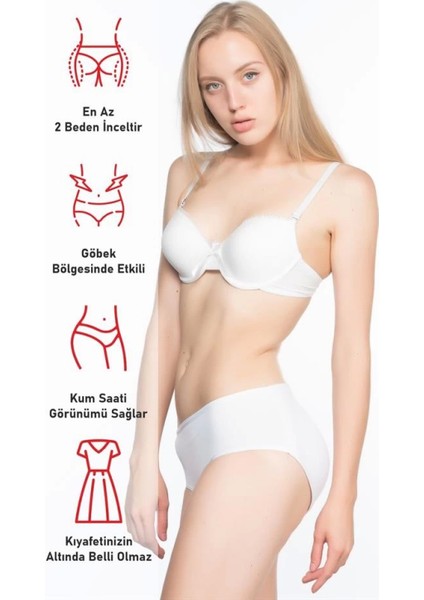 Modlive Beyaz Emay 2001 Slip Pop Up modelleri
