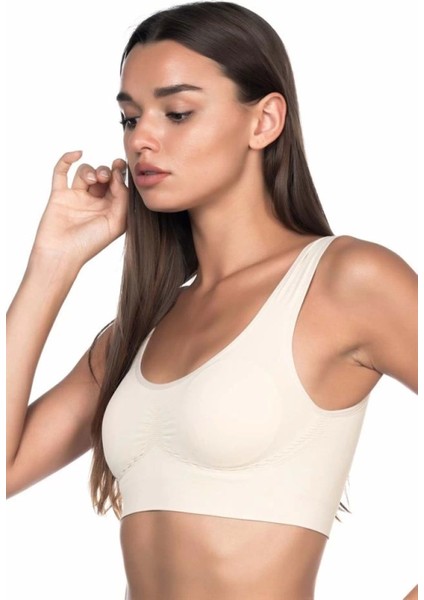 Modlive Ten Emay 4021 Pedli Kalın Askılı Sütyen Korse