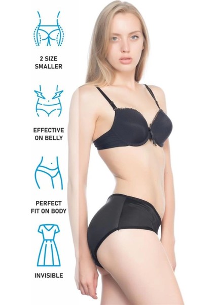 Modlive Siyah Emay 2001 Slip Pop Up indirimleri