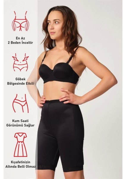Modlive Siyah Emay 2838 Basen ve Popo Kaldırıcı Ferumarlı Paçalı Pop Up fırsatları