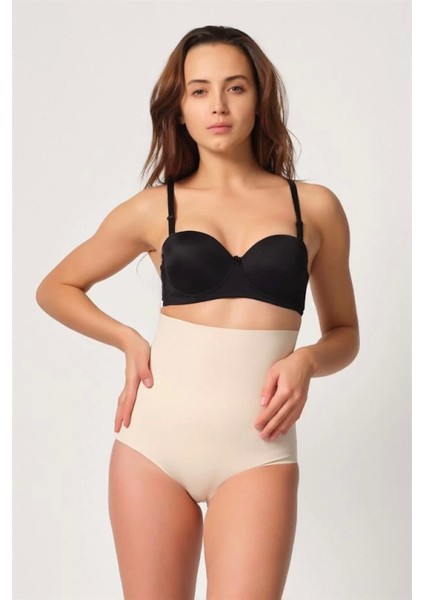 Modlive Ten Emay 2708 Lazer Yüksek Bel Kesim Slip Korse