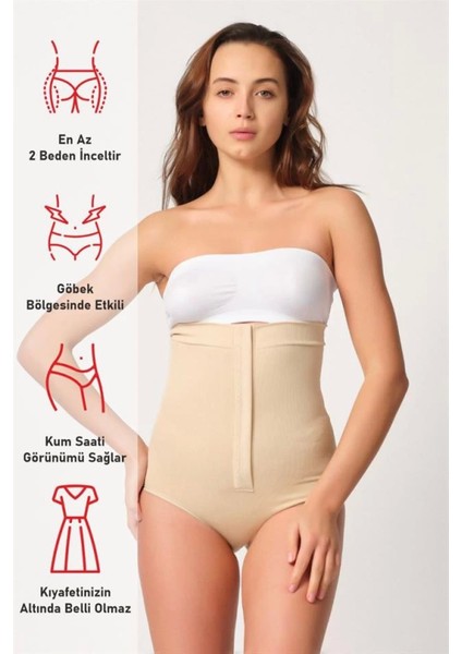 Modlive Ten Emay 2088 Önden Agraflı Slip Korse fırsatları