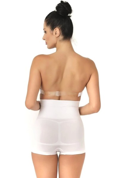 Modlive Beyaz Emay 2022 Pantolon Double Korse fiyatları